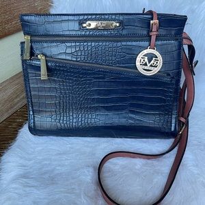 Versace Navy Blue Purse